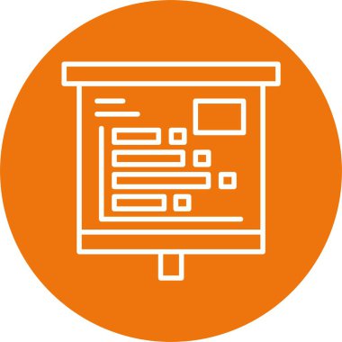 çubuk çizelgesi vektör illüstrasyonu 