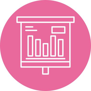 çubuk çizelgesi vektör illüstrasyonu 