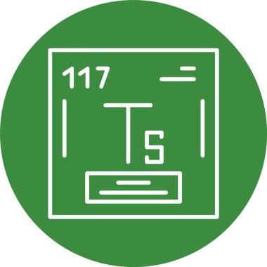 Tennessin web simgesi vektör illüstrasyonu