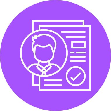 vektör belgesi web simgesi