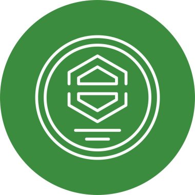 Şirket Logo web simgesi, vektör 