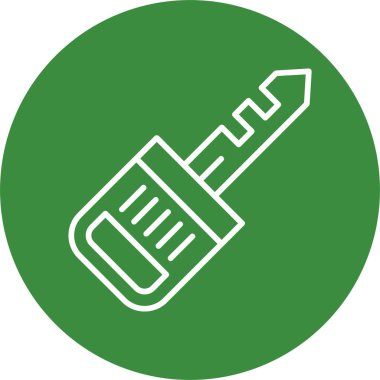 Anahtar. Web simgesi basit illüstrasyon