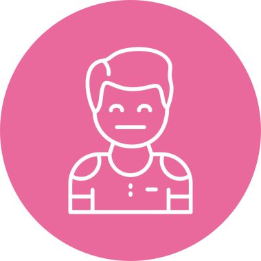 human avatar icon, vector illustration simple design