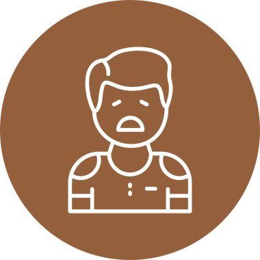 human avatar icon, vector illustration simple design