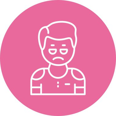 Şefkat. Web simgesi basit vektör illüstrasyonu