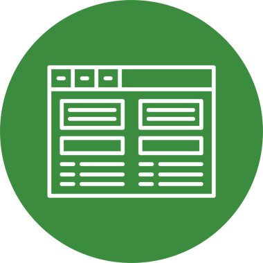 Kopyala düğmesi, Web Simgesi Basit İllüstrasyon