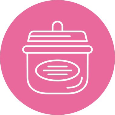 pot web simge vektör çizim