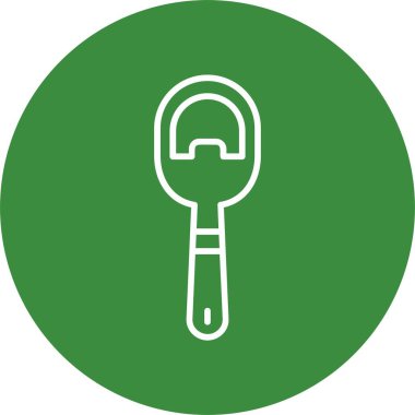 Açıcı ağ simgesi vektör illüstrasyonu