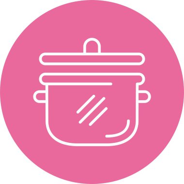 pot web simge vektör çizim