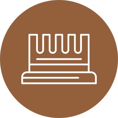  dosya biçimi, web simgesi, vektör illüstrasyonu