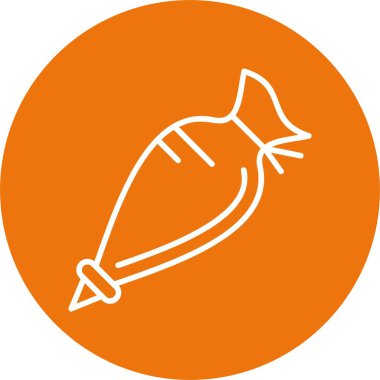 Benzersiz Balık Vektör Satırı Simgesi