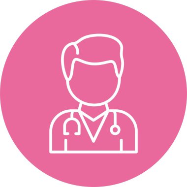 Doktor Web simgesi vektör illüstrasyonu