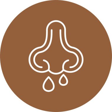 güzel mantar kabartma vektör simgesi