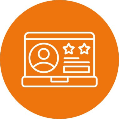 Beğeni simgesi, basit illüstrasyon