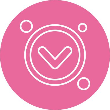 Navigasyon ok simgesi beyaza izole edildi 