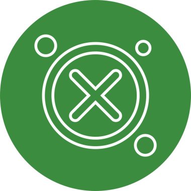 Beyaz arkaplanda izole edilmiş simgeyi kapat 