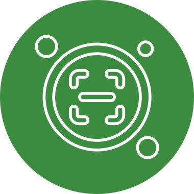 Tarayıcı Simgesi, Renkli Vektör İllüstrasyonu