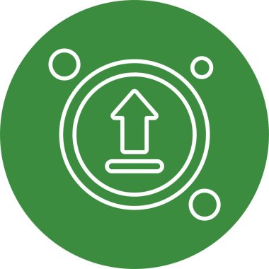 Web simgesini basit bir illüstrasyonla yükle 