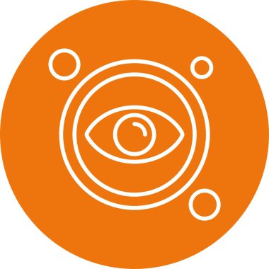 Beyaz Arkaplanda İzole edilmiş Düğme Web Simgesini Göster