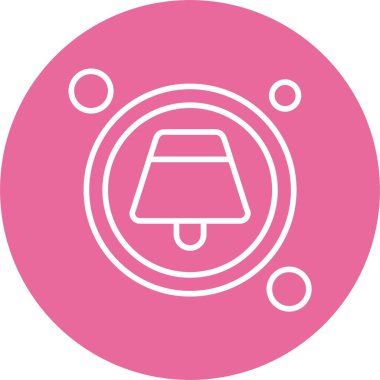 Bildirim web simgesi, basit illüstrasyon