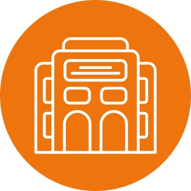 mimari şehir binası simgesi