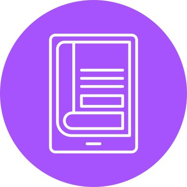 kitap simgesi vektör illüstrasyonu