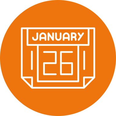 Takvim günü simgesi, vektör illüstrasyonu basit tasarım