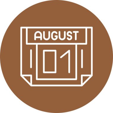 Takvim günü simgesi, vektör illüstrasyonu basit tasarım