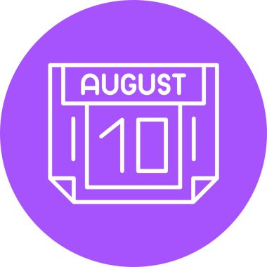 Takvim günü simgesi, vektör illüstrasyonu basit tasarım