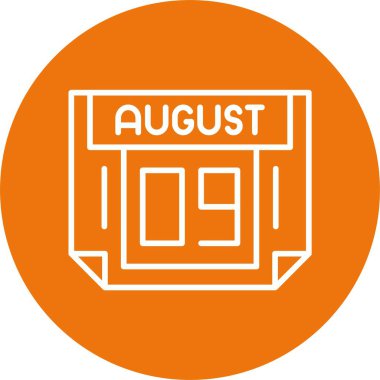 Takvim günü simgesi, vektör illüstrasyonu basit tasarım