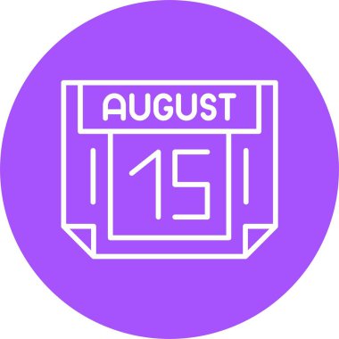 Takvim günü simgesi, vektör illüstrasyonu basit tasarım