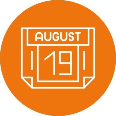 Takvim günü simgesi, vektör illüstrasyonu basit tasarım