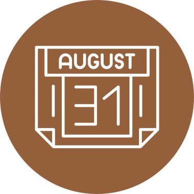 Takvim günü simgesi, vektör illüstrasyonu basit tasarım