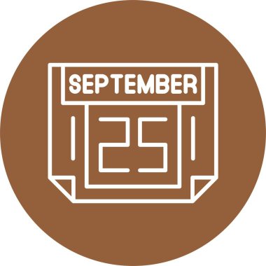 Takvim günü simgesi, vektör illüstrasyonu basit tasarım