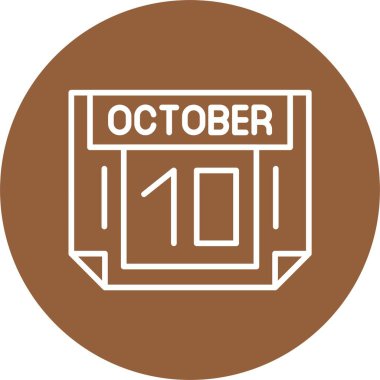 Takvim günü simgesi, vektör illüstrasyonu basit tasarım