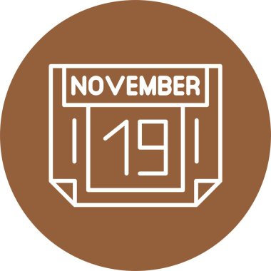 Takvim günü simgesi, vektör illüstrasyonu basit tasarım