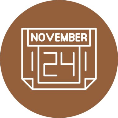 Takvim günü simgesi, vektör illüstrasyonu basit tasarım