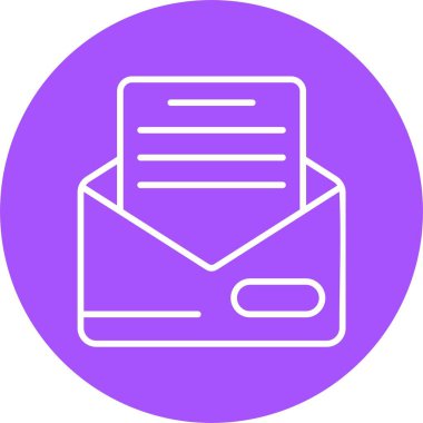 e- posta web simgesi, vektör illüstrasyonu