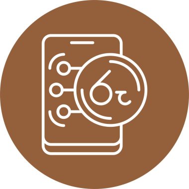 Sri Lanka para birimi simgesi, vektör illüstrasyonu