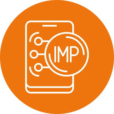 Man Pound ikon vektör illüstrasyonu adası