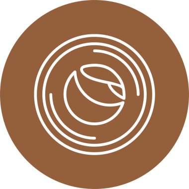  Terra logo web simgesi vektör illüstrasyonu 