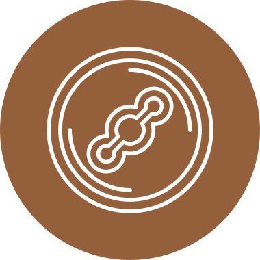 Helyum logo web simgesi vektör illüstrasyonu 