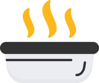  Pişirme tepsisi vektör illüstrasyonu