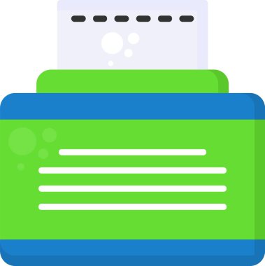 Beyaz Arkaplanda Doku Kutusu Web Simgesi Ayıklandı