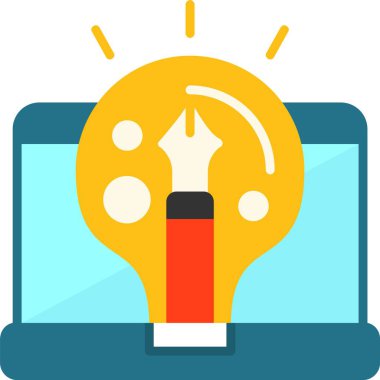 Beyaz Arkaplanda Ayırılmış Web Simgesi Tasarımı