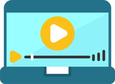 Play web icon simple illustration