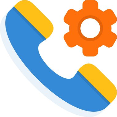 telefon web simgesi, vektör çizim