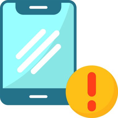 telefon web simgesi, vektör çizim