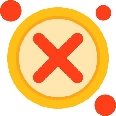 Beyaz arkaplanda izole edilmiş simgeyi kapat 