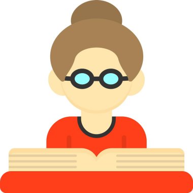 kitap simgesine sahip öğretmen, özet biçimi